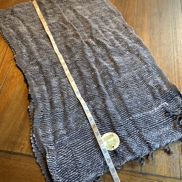 Marquet Fair Trade Free Weave Handwoven Cotton Scarf - Picture 9 of 9
